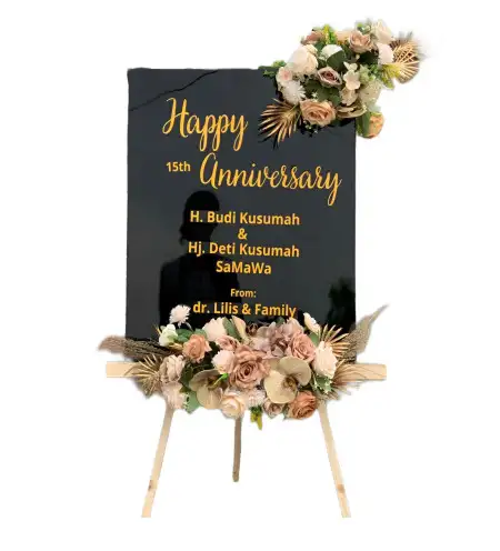 Papan Bunga Akrilik sukawening