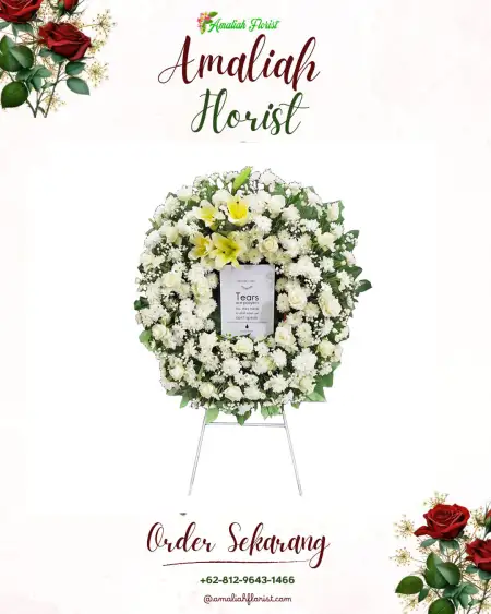 Krans Bunga Duka sukawening